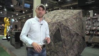 Ameristep Element Hunting Blind  2016 SHOT Show [upl. by Brittnee]