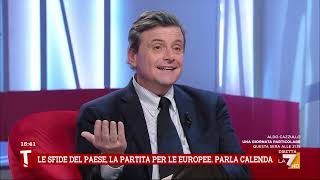 La stoccata di Calenda a Renzi quotQuando si parla in Senato non si prendono soldi dallesteroquot [upl. by Clough385]