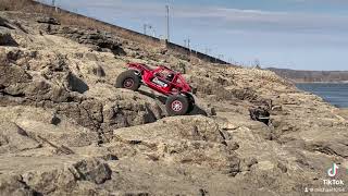 New Capra rock crawler on the river bank [upl. by Aynatan]