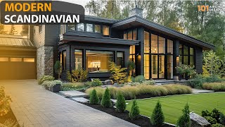 Modern Scandinavian House Design Influences from Contemporary Architecture [upl. by Bast]