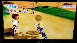 Wii Sports Resort  Cycling  1Stage Race To The Beach  20315  PB 2 [upl. by Jeremiah666]