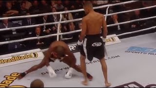 quotKNOCKOUT OF THE CENTURYquot  2 Touch 180 Spinning Back Kick KO by Raymond Daniels [upl. by Arnoldo]