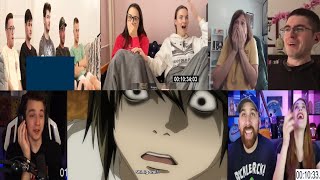 DEATH NOTE EPISODE 12 REACTION MASHUP [upl. by Demmy873]