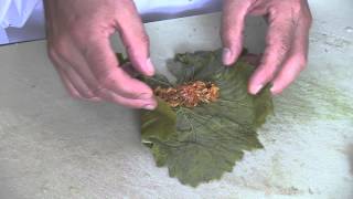 How to make Vegetarian Stuffed Vine Leaves [upl. by Seidule]