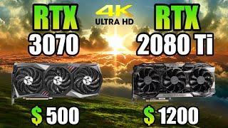 RTX 3070 vs RTX 2080 Ti  Test in 11 Games  4K [upl. by D'Arcy]