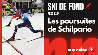 Ski de fond  la vidéo des poursuites de la FESA Cup de Schilpario [upl. by Morentz]