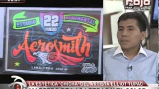 Beto Ortiza entrevista a Elliot Tupac Artista Plastico Popular [upl. by Wiseman]