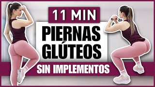 PIERNAS TONIFICADAS Y GLÚTEOS GRANDES  RUTINA DE EJERCICIOS EN CASA SIN PESAS  NatyGlossGym [upl. by Zenger]