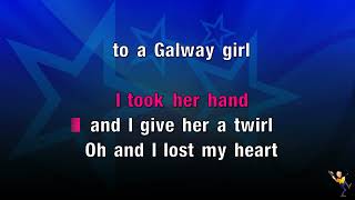 Galway Girl  Steve Earle KARAOKE [upl. by Repohtsirhc]