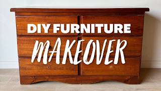 A Stunning Dresser Makeover  DIY Fluted Design [upl. by Ever]