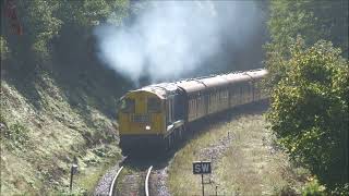 20189 amp 20048 leaving Bewdley 3rd October 2024 [upl. by Analihp]