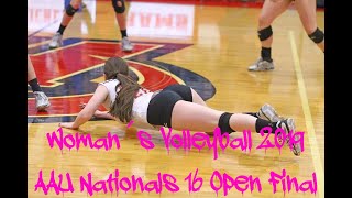 Woman´s Volleyball 2019 AAU Nationals 16 Open Final [upl. by Khano]