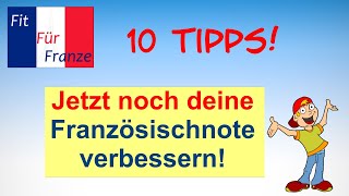 10 TIPPS  So verbesserst du jetzt noch deine Note in Französisch [upl. by Drusie]