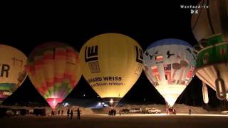 Ballonglühen in Jungholz Wertach [upl. by Araccot]