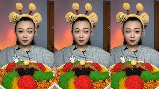 ASMR TOBIKO EGGS  FLYING FISH ROE  EXTREME EATING SOUNDS [upl. by Atil]