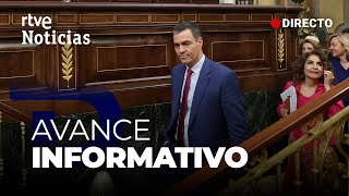 PEDRO SÁNCHEZ AVANCE INFORMATIVO tras anunciar que se plantea DIMITIR  RTVE Noticias [upl. by Aihtebat186]