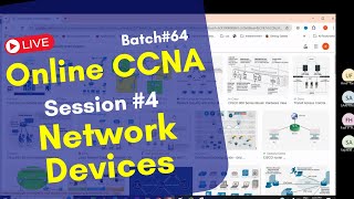 Online CCNA Batch64  Lecture 4  Network Devices [upl. by Veejar]