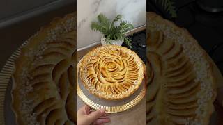 Tarte aux pommes music patisserie cuisine pourtoi recipe dessert recette tarte fyp food [upl. by Magda957]