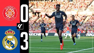 Girona FC 03 Real Madrid  HIGHLIGHTS  LaLiga 202324 [upl. by Ettenim]