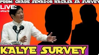 PBBM LIVE SENADOR RAGASA SA SURVEY [upl. by Ellerred152]