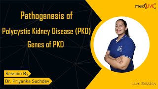 Pathogenesis of Polycystic Kidney Disease PKD  Genes of PKD  MedLive  Dr Priyanka Sachdev [upl. by Asiret393]