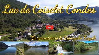 Le lac de Coiselet et la remontée de la Bienne en Kayak en juin 2024 [upl. by Annazus]