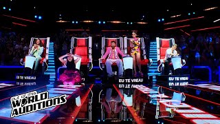 Impressive HIGH NOTES on The Voice  Out of this World Auditions [upl. by Elspeth]