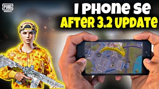 iPhone Se 2020 Performance After 32 Update  120FPS iPhone SeXR11 PUBG TEST  PUBG Mobile❤️ [upl. by Einattirb80]