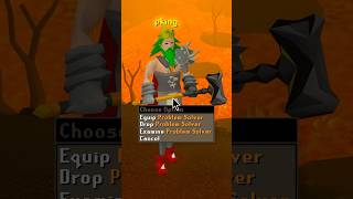 This is my PROBLEM SOLVER 😎 oldschoolrunescape osrs [upl. by Sparke]