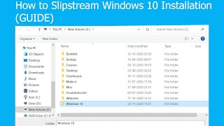 How to Slipstream Windows 10 Installation [upl. by Squier444]