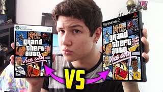 GTA VICE CITY PS2 vs PC Comparación Grand Theft Auto VC [upl. by Narok]