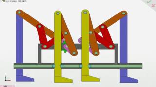 Chebyshev Plantigrade Machine 切比雪夫 [upl. by Buford331]