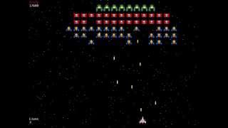 Space invaders  Galaxian  Galaga Genre game written in C Xna 40 [upl. by Trebreh]