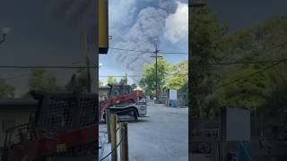 Happening now chemical fire has broken out at gas plant in Garyville Louisiana [upl. by Gaves262]