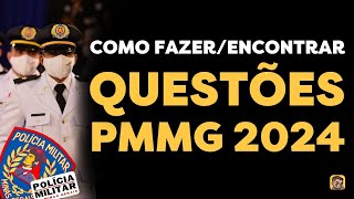 PMMG 2024 QUESTÕES MENTORIA OBA [upl. by Wollis500]