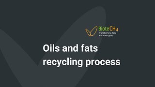 Oils amp Fats Recycling Process [upl. by Biebel]