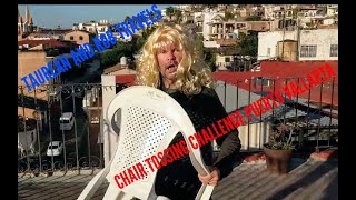 Chair throwing challenge in Puerto Vallarta [upl. by Nosredna]