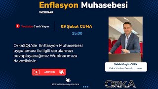 OrkaSQLde Enflasyon Muhasebesi Uygulaması [upl. by Esch]