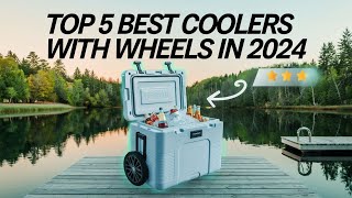 The 5 Best Coolers With Wheels Review In 2024 [upl. by Abehs433]