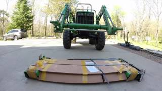 John Deere Tractor 3038e  Pallet Forks Part 1 of 3 [upl. by Sheffield850]