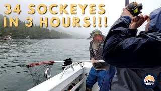 Sockeye Salmon Fishing in Alaskas Prince William Sound [upl. by Cann]