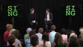 Ed Sheeran Sing Launch amp Interview with JacksGap [upl. by Inness223]