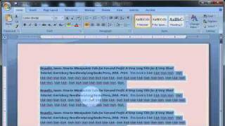 Annotated Bibliography Indentation Tutorial [upl. by Shea]