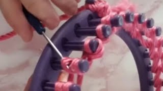 Avoid These Mistakes When Using a Knitting Loom for a Scarf نولالدائري knitting scarf crochet 2 [upl. by Griffis]