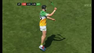 Cork v Offaly Highlights  2023 U20 Hurling Final [upl. by Wetzel]