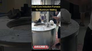 DualCore Induction Furnace for Aluminum MeltingGood tools and machinery can simplify Tasks [upl. by Enirac]