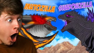 MUTOZILLA vs SHADOWZILLA the FUSION BATTLE Epic [upl. by Irat]