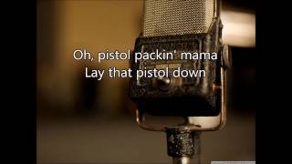 Pistol Packin Mama  Bing Crosby and The Andrews Sisters  Lyrics  Fallout 4 [upl. by Egor]