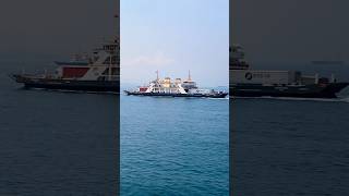 Topçular Feribot 🛳️ topçular ferryboat yalova 🛳️🤍❤️ [upl. by Ensign]