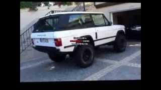 Range rover 39 V8 EFI Magnaflow [upl. by Fanning506]